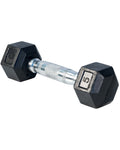 Rubber Hex Dumbell - 5lbs