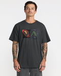 RVCA Balance Box Short Sleeve Tee - Black - front