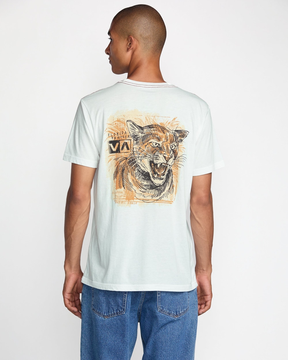RVCA Horton Panther Short Sleeve Shirt