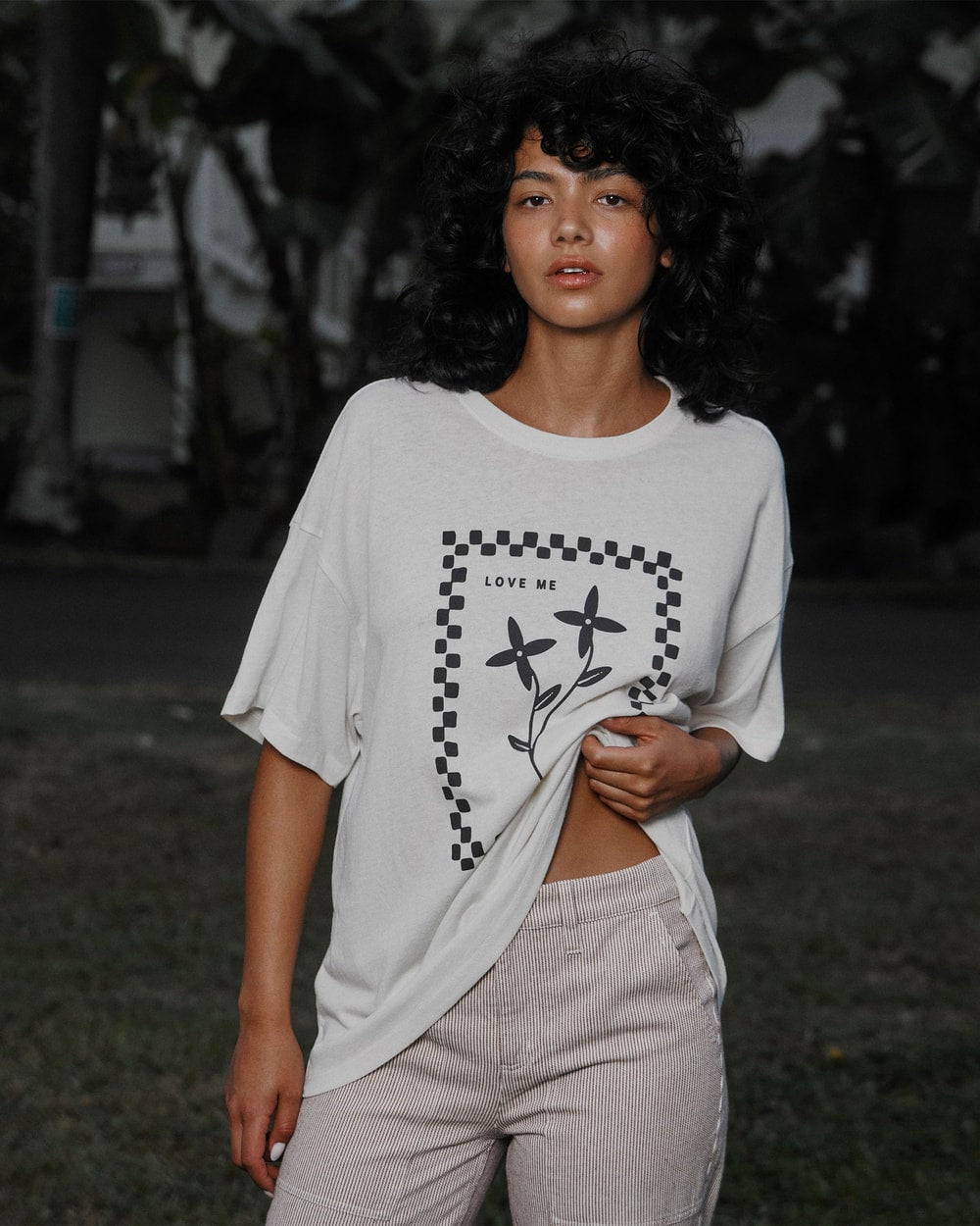 RVCA Love Me Boyfriend Tee