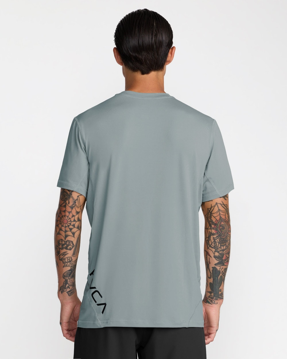 RVCA Men's Sport Vent Short Sleeve Tee - LEAD