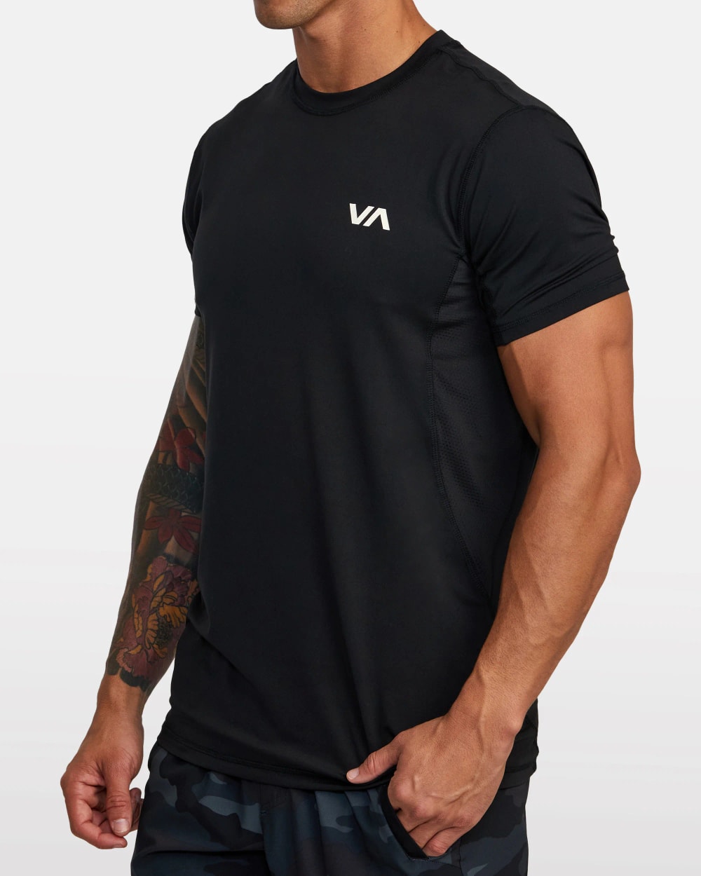RVCA Men's Sport Vent Short Sleeve Tee