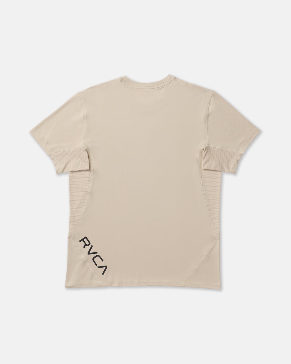 RVCA Men's Sport Vent Short Sleeve Tee - LIGHT KHAKI