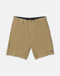 RVCA Sport Course Chino Short Coyote - front