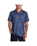 RVCA Sport Vent Polo - Moody Blue - front