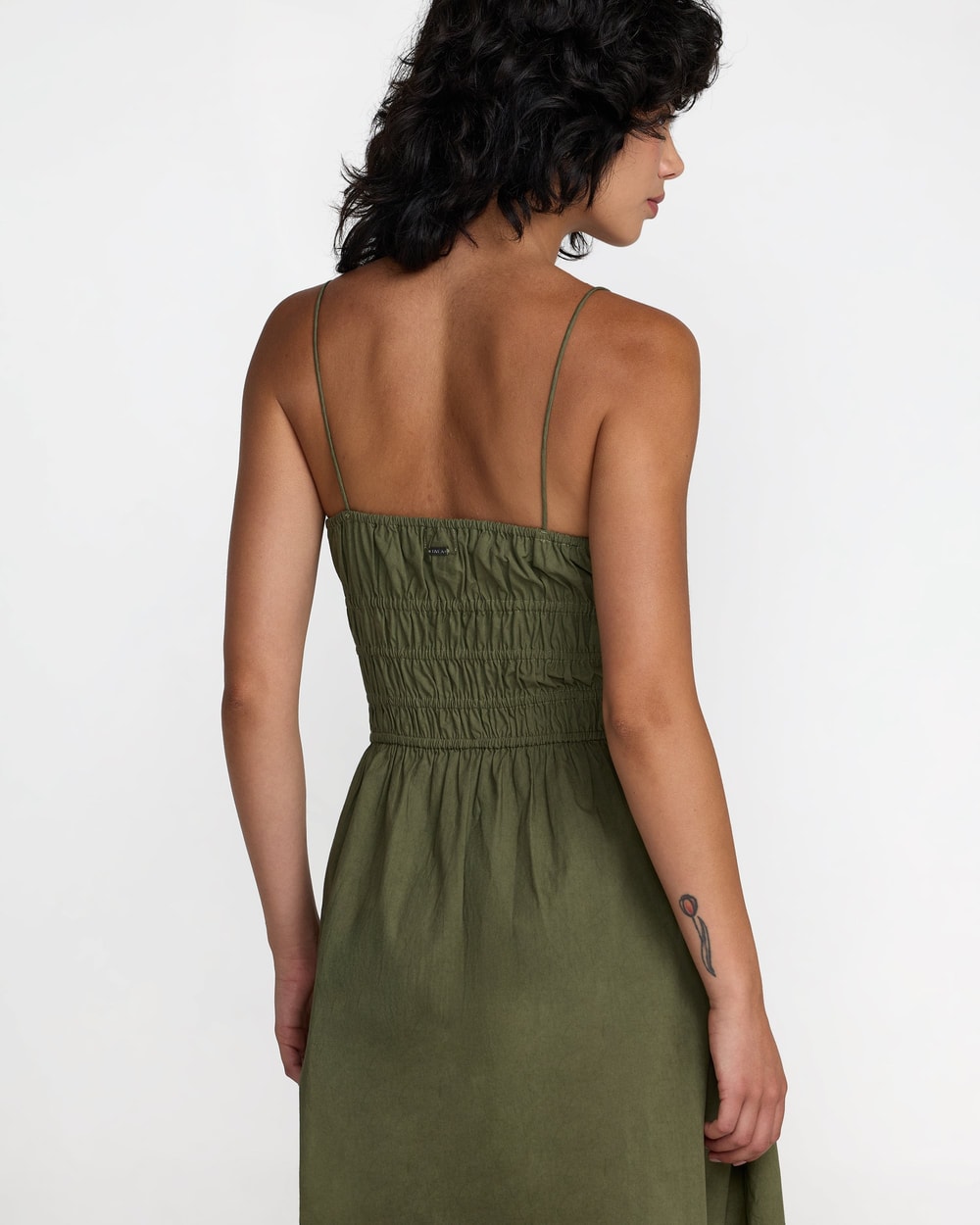 RVCA Raya Midi Dress - Olive