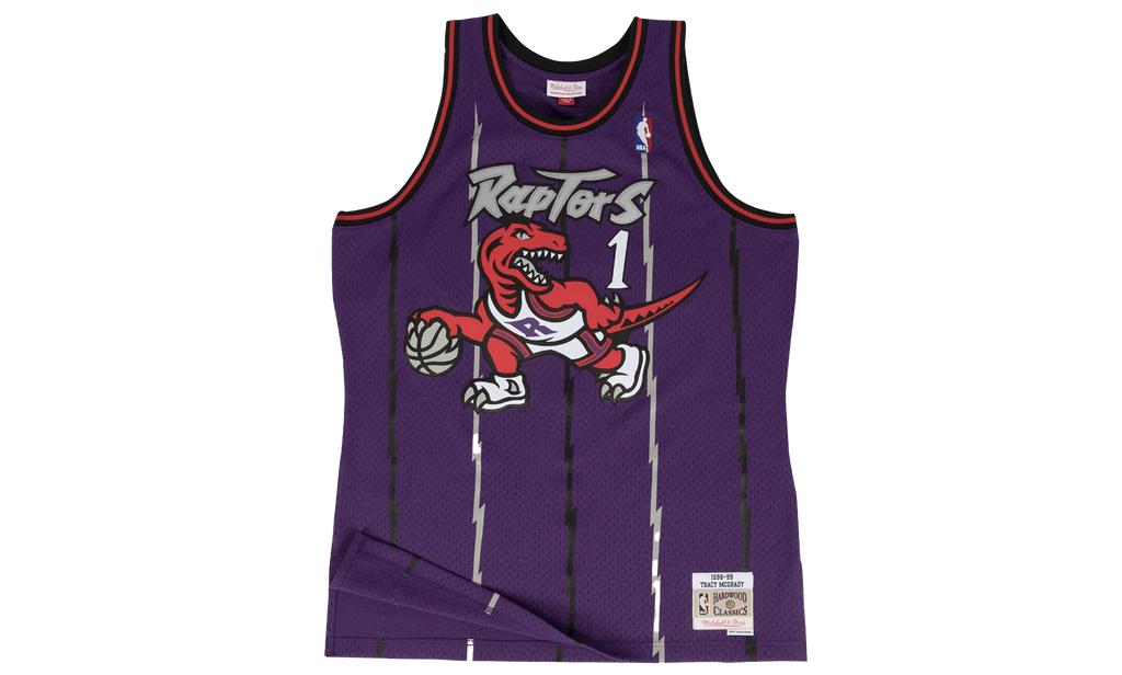 Mitchell & Ness Toronto Raptors Tracy McGrady 1998 Hardwood Classics Swingman Jersey