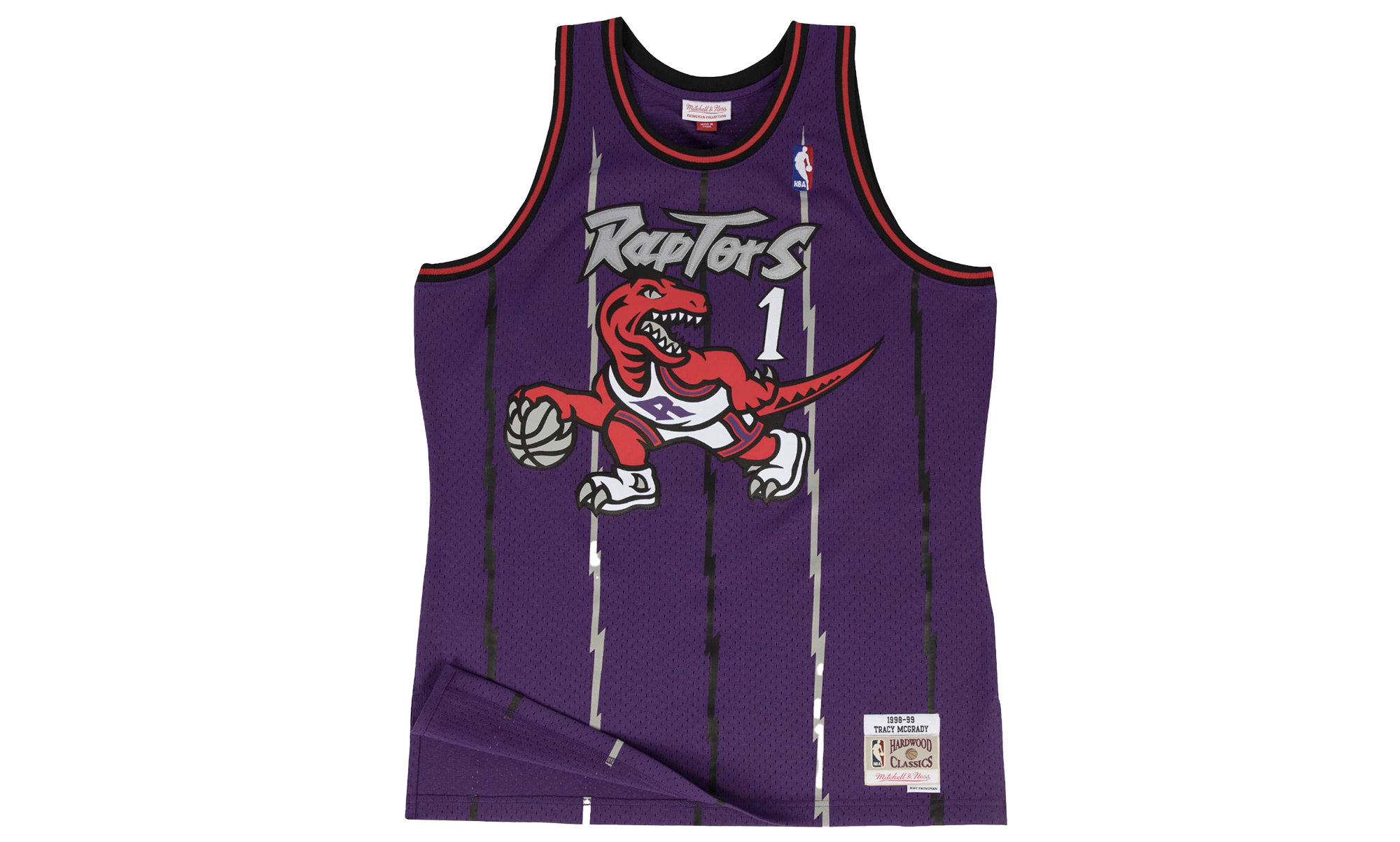 Mitchell & Ness Toronto Raptors Tracy McGrady 1998 Hardwood Classics Swingman Jersey