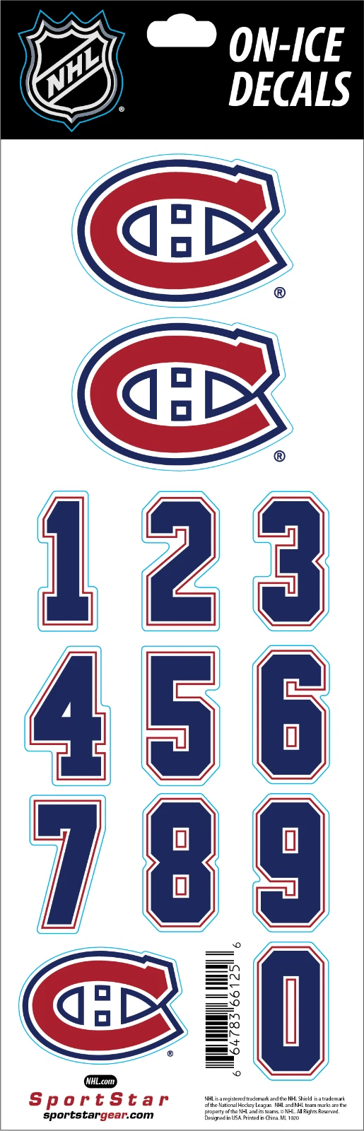 Sidelines Sports NHL Decals