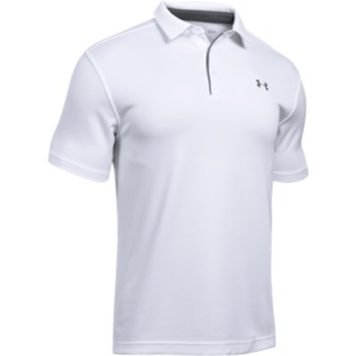 Under Armour Tech Polo White - front view