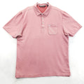 TravisMathew Local Discount Polo Heather Blush - front view