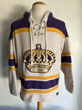 '47 Brand Los Angeles Kings 47 NHL Rockaway Lacer Hoodie 1988