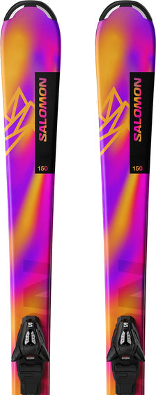 Salomon Junior LUX S Skis with C5 GW Ski Bindings
