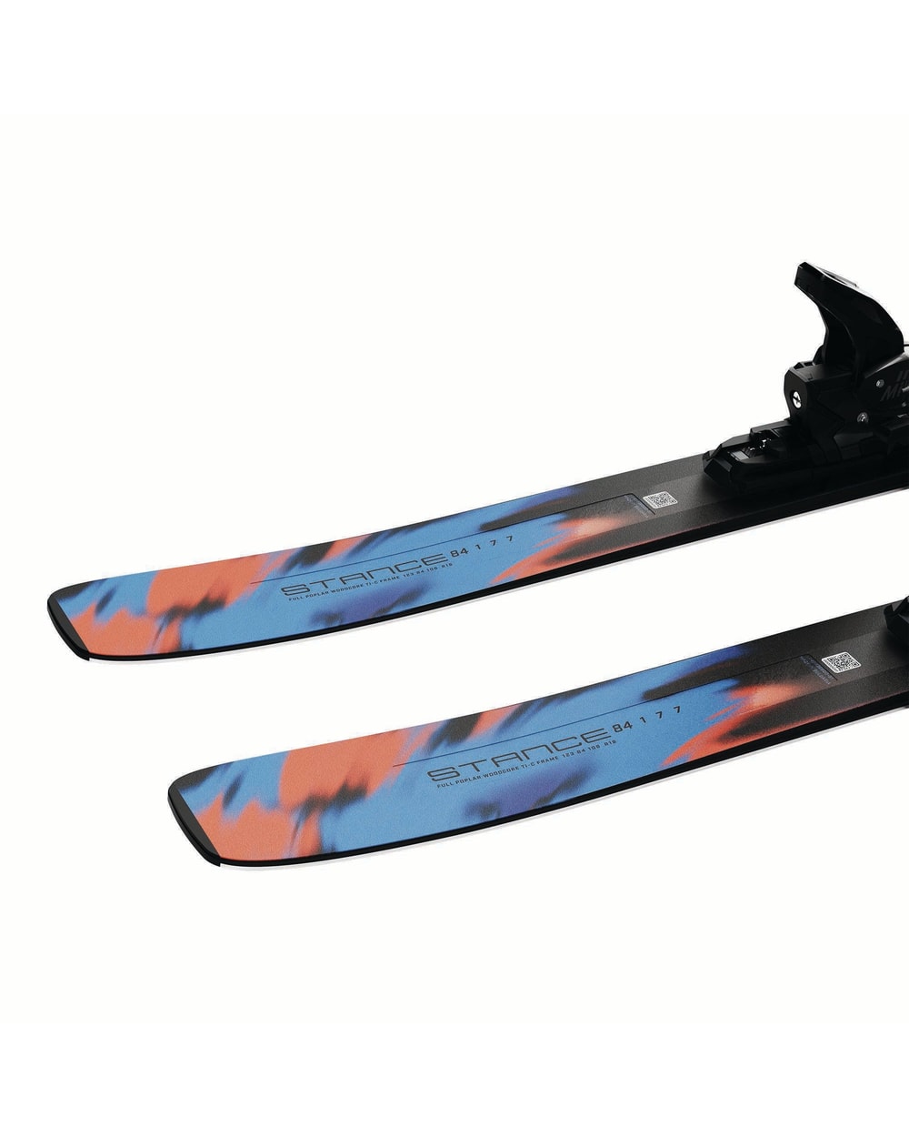 Salomon E Stance 84 R alpine ski with MI12 GW binding in Azure Blue