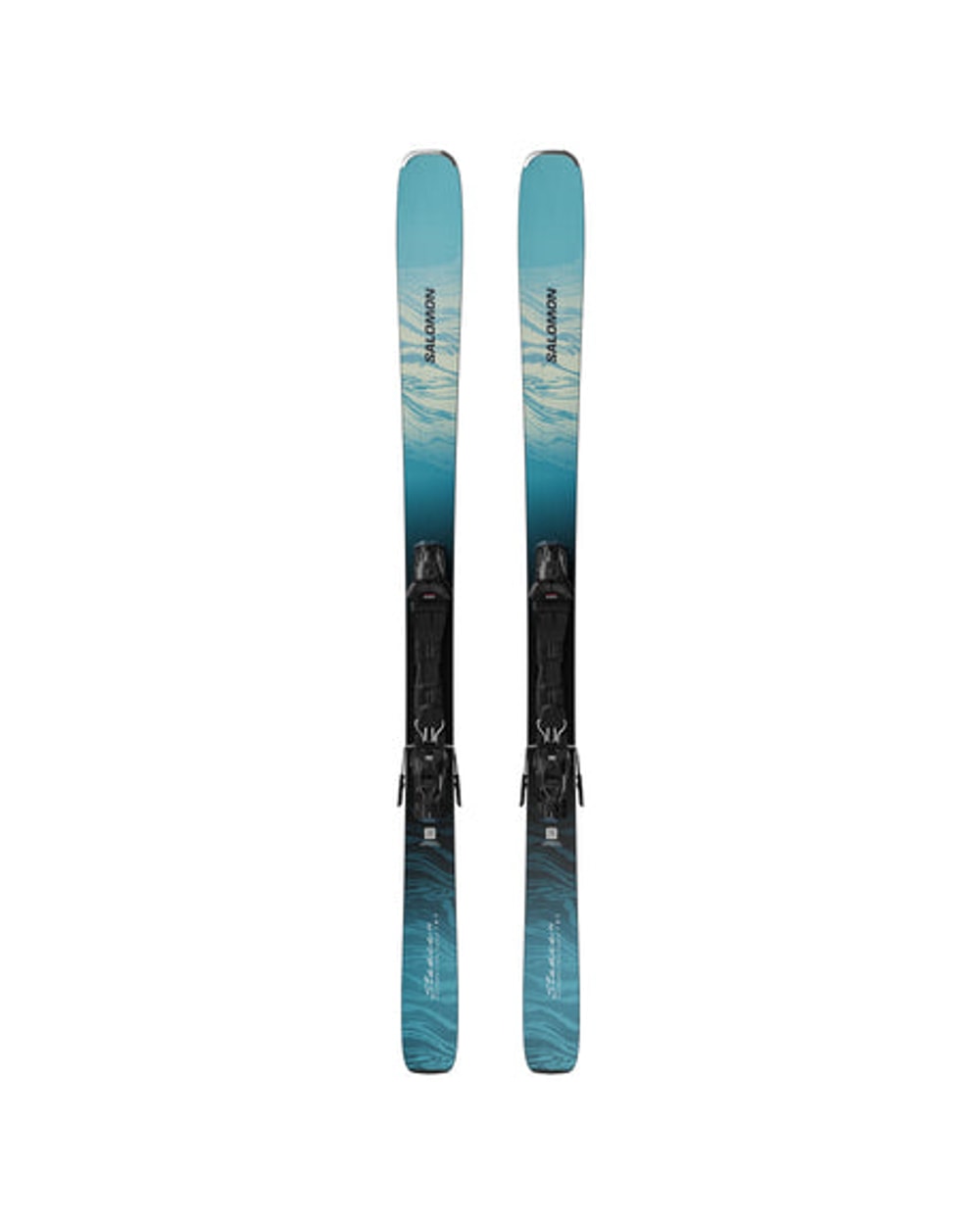 Salomon E Stance W 80 + M10 GW L80 Women's Alpine Ski Set