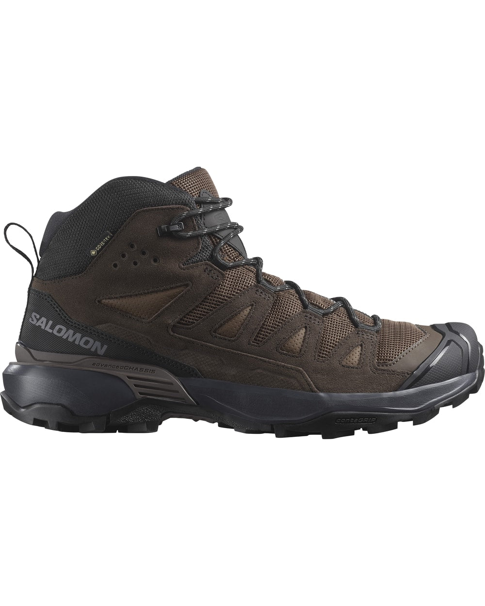 Salomon Men's X Ultra 360 Leather Mid GORE-TEX Hiking Boots - Dark Earth