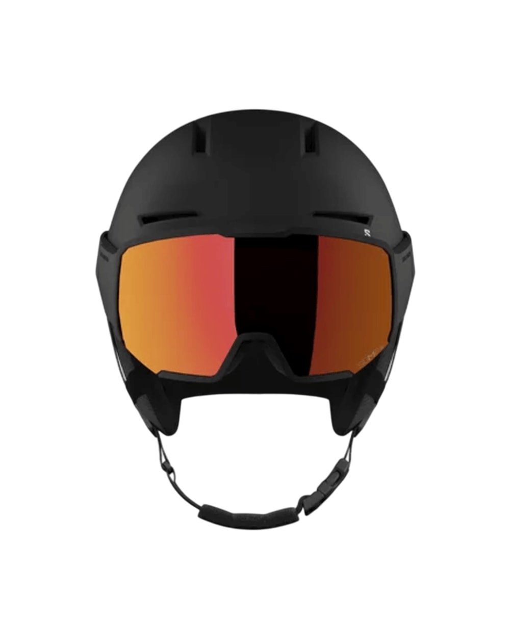 Salomon Osmo Sigma helmet in black, front view