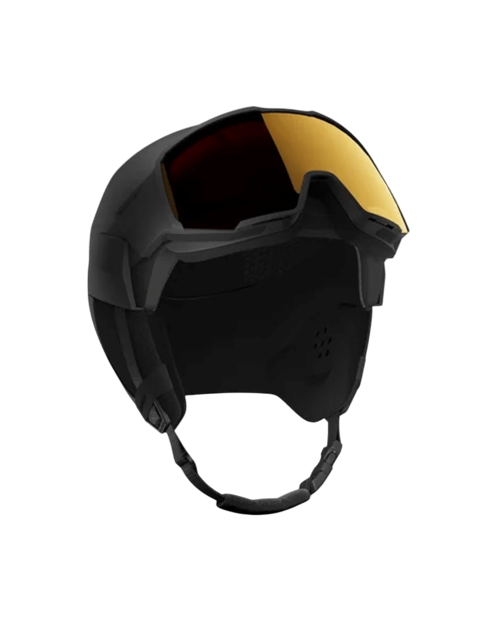 Salomon Osmo Sigma helmet in black, rear view