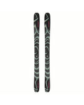 Salomon QST 100 freeride ski in Black/Iceberg Green