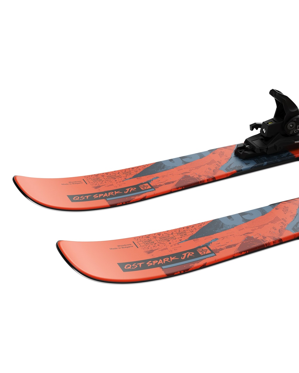 Salomon QST Spark Jr S + C5 Ski Set