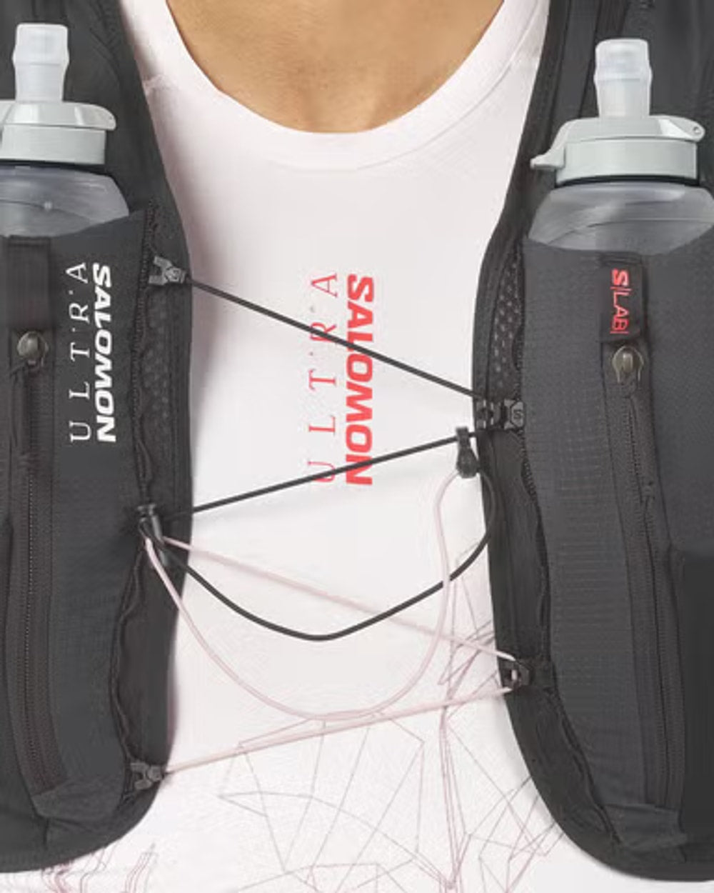 Salomon S/LAB Ultra 12 Unisex Running Vest with Flasks