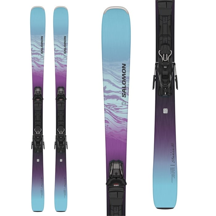 Salomon Women's Stance 80 All-Mountain Ski with M10 Binding