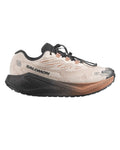 Salomon Women's Aero Blaze 4 GRVL Gore-Tex Running Shoes - Vanilla Ice/Black/Burro - lateral