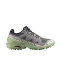 Salomon Women's Speedcross 6 Trail Running Shoes - Castlerock/Vanilla Ice/Smoke Green