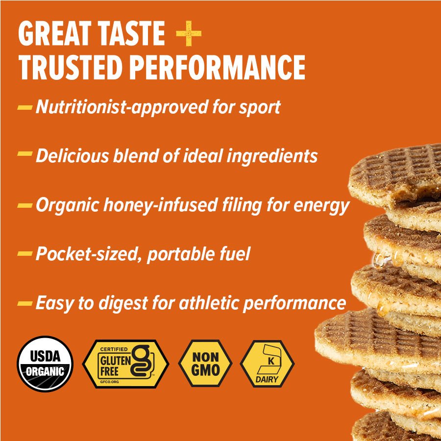 Honey Stinger Salted Caramel Energy Waffle