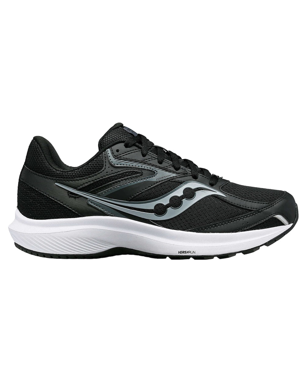 Saucony Men's Cohesion 17 Running Shoes - Black/White