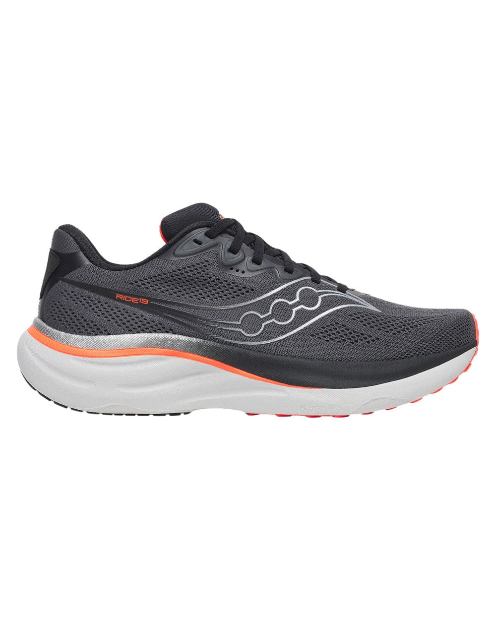 Saucony Men's Ride 19 - Charcoal