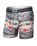 Saxx Volt Breathable Mesh Boxer Brief - Hiking Sweater Cream, front, flat