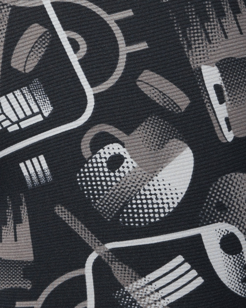 Saxx Multi-Sport Mesh Boxer Brief - Hockey Conduit Black, fabric detail