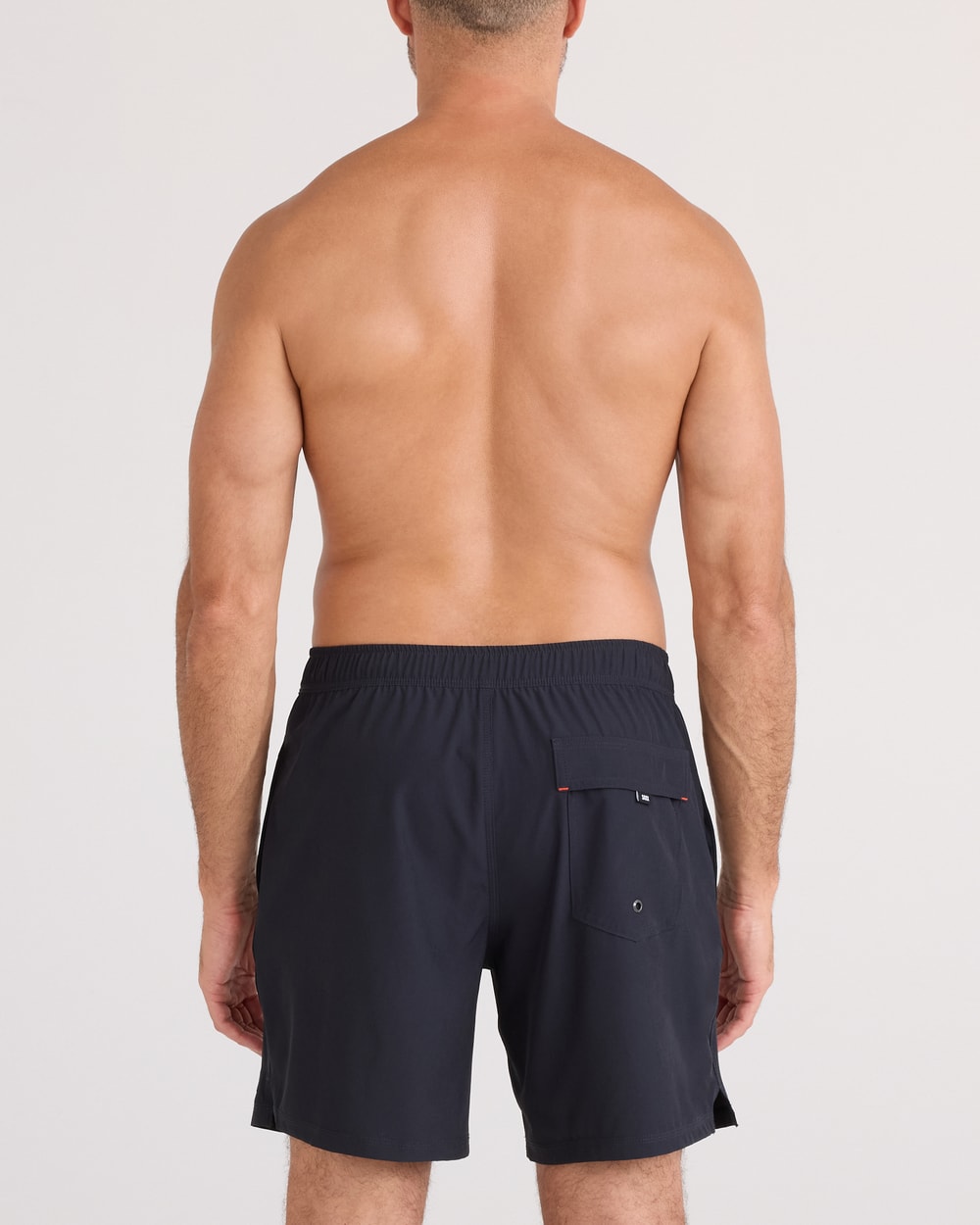 Saxx Oh Buoy 2N1 Swim Volley Short 7 inch - Black back