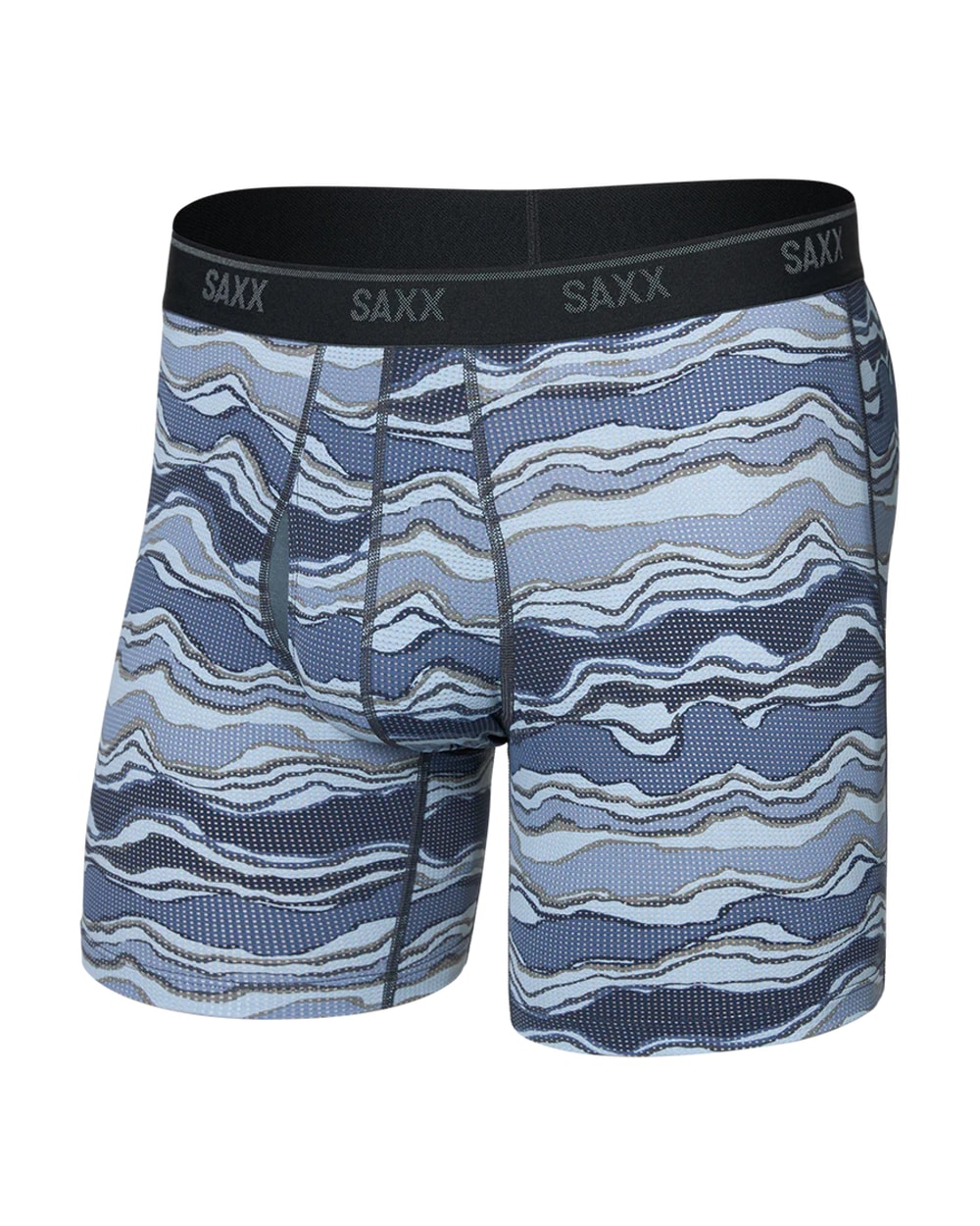 Saxx Quest Mesh Boxer Brief - Lazy River/Multi