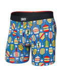 Saxx Vibe Xtra Soft Comfort Boxer Brief - Day Dinking-Bold Blue