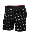 Saxx Vibe Xtra Soft Comfort Boxer Brief - Gamer Black