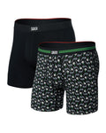 Saxx Vibe Xtra Soft Comfort (2 Pack) - Back Nine-Black