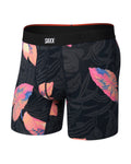 Saxx Vibe Xtra Soft Comfort Boxer Brief - Nocturnal Ordchid-Dark Ink