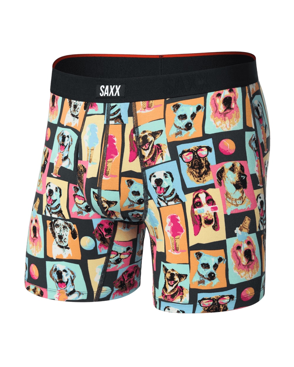 Saxx Vibe Xtra Soft Comfort Boxer Brief - Summer Dogs of Saxx-Multi
