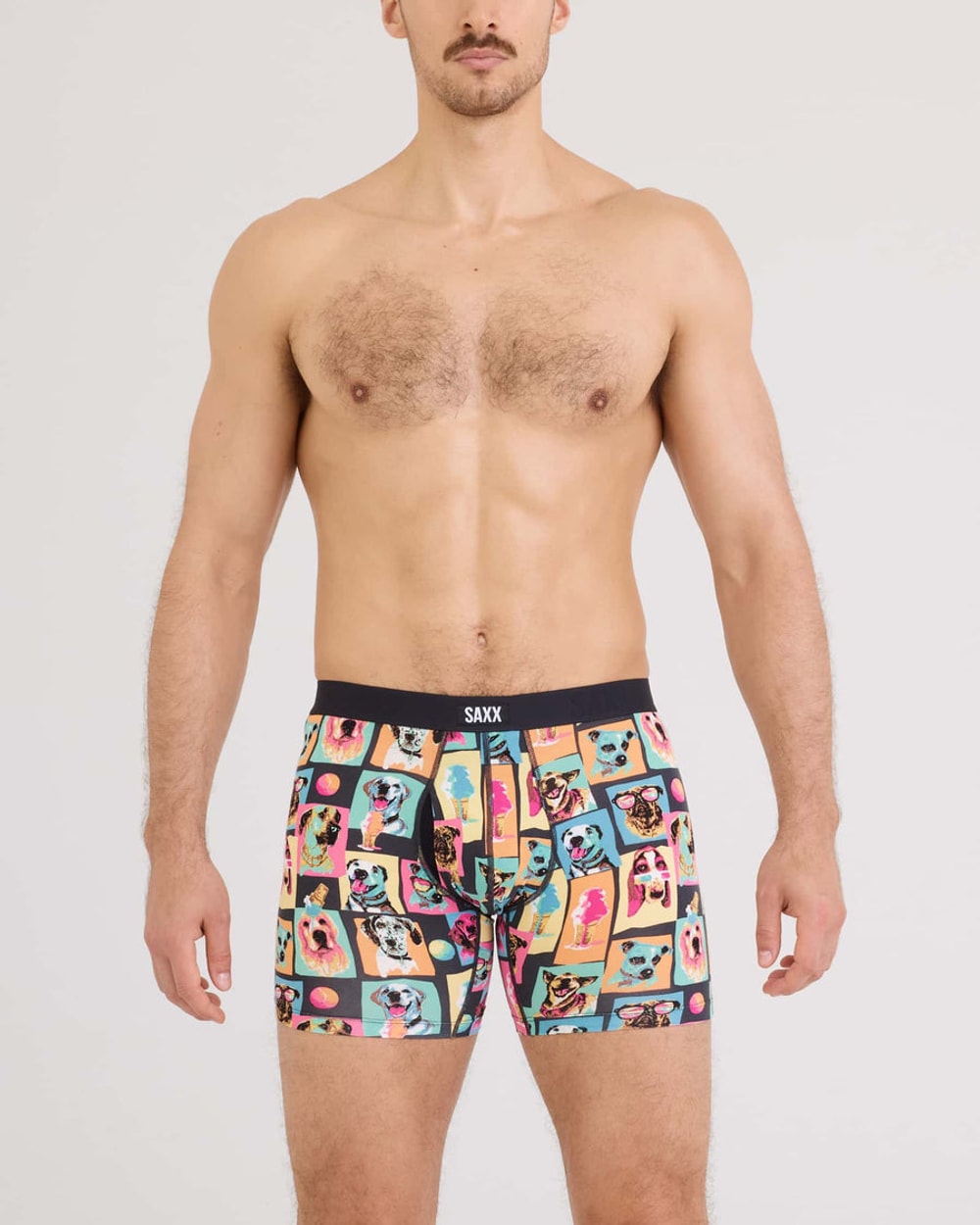 Saxx Vibe Xtra Soft Comfort Boxer Brief - Summer Dogs of Saxx-Multi
