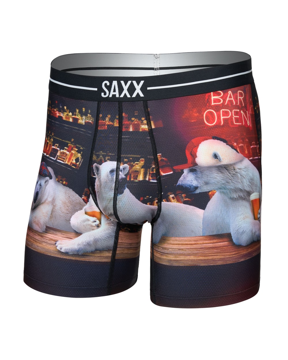 Saxx Volt Breathable Mesh Boxer Brief - Da Bears Multi
