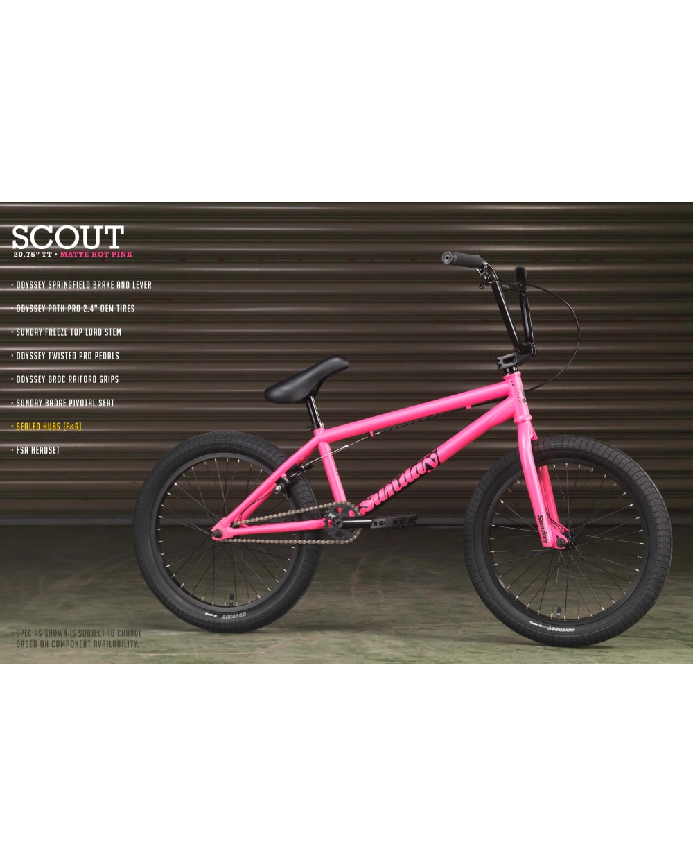 Sunday Scout 20.75" Bmx Bike