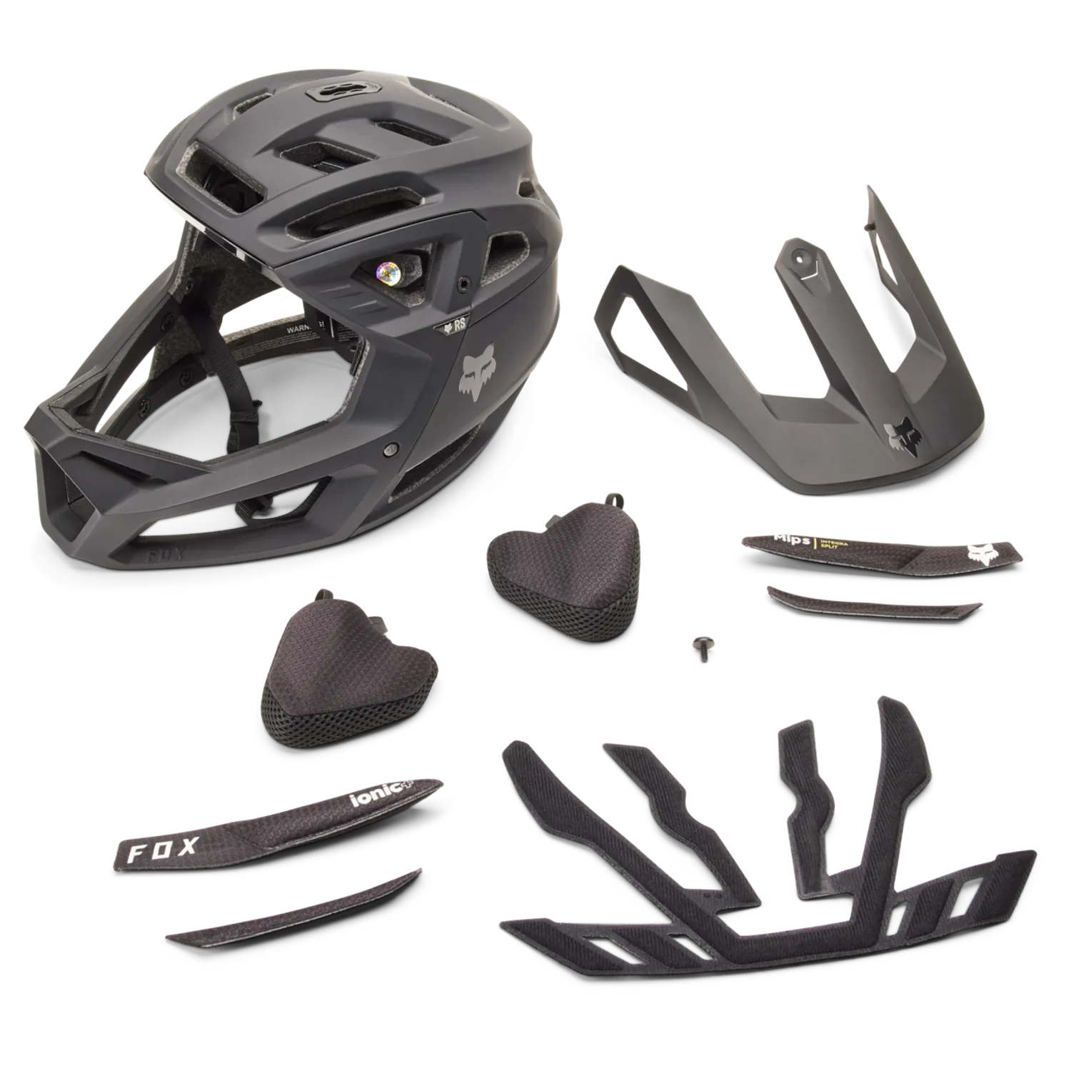 Fox Proframe RS Matte Black Helmet