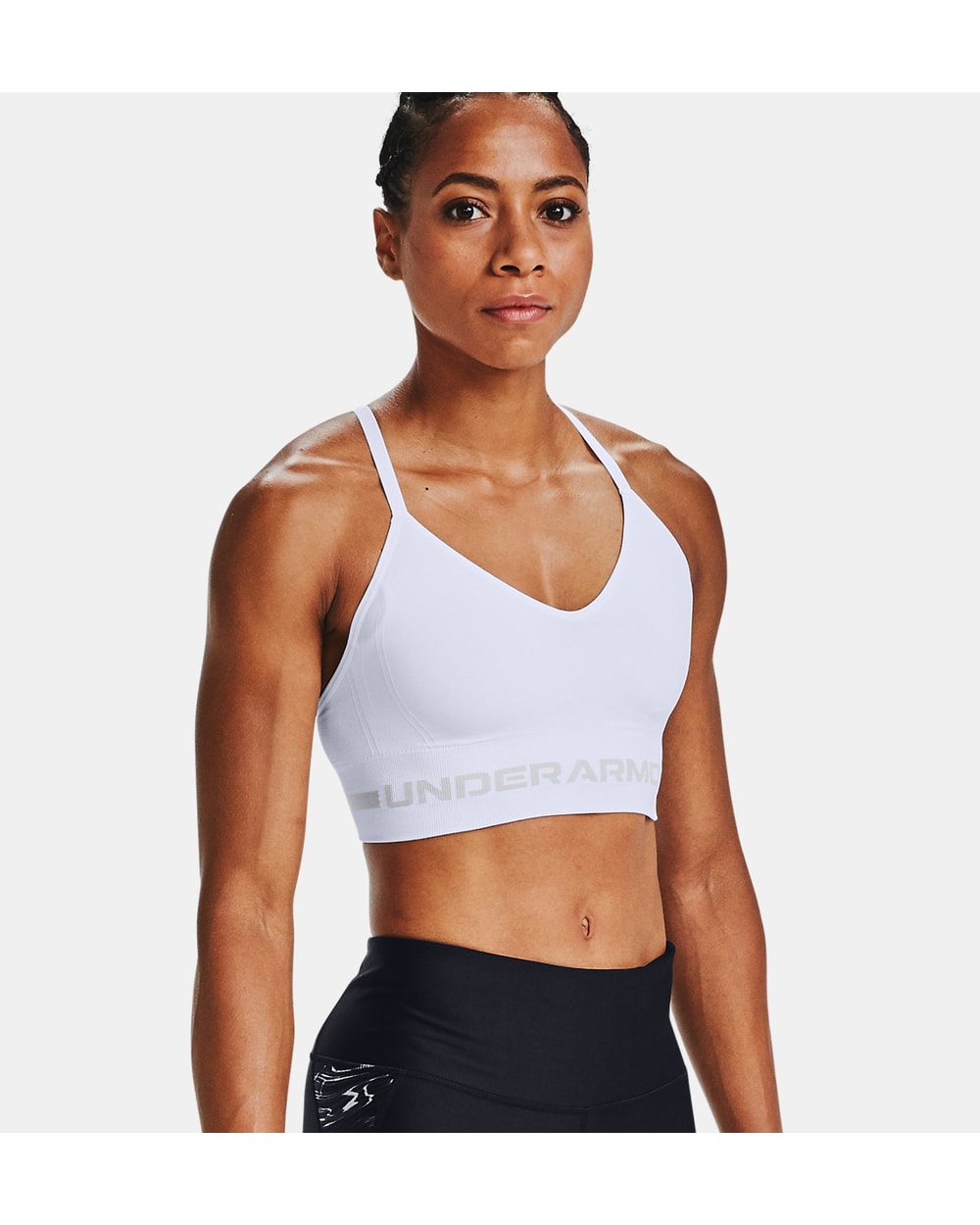 Women's Seamless Low Long Sports Bra