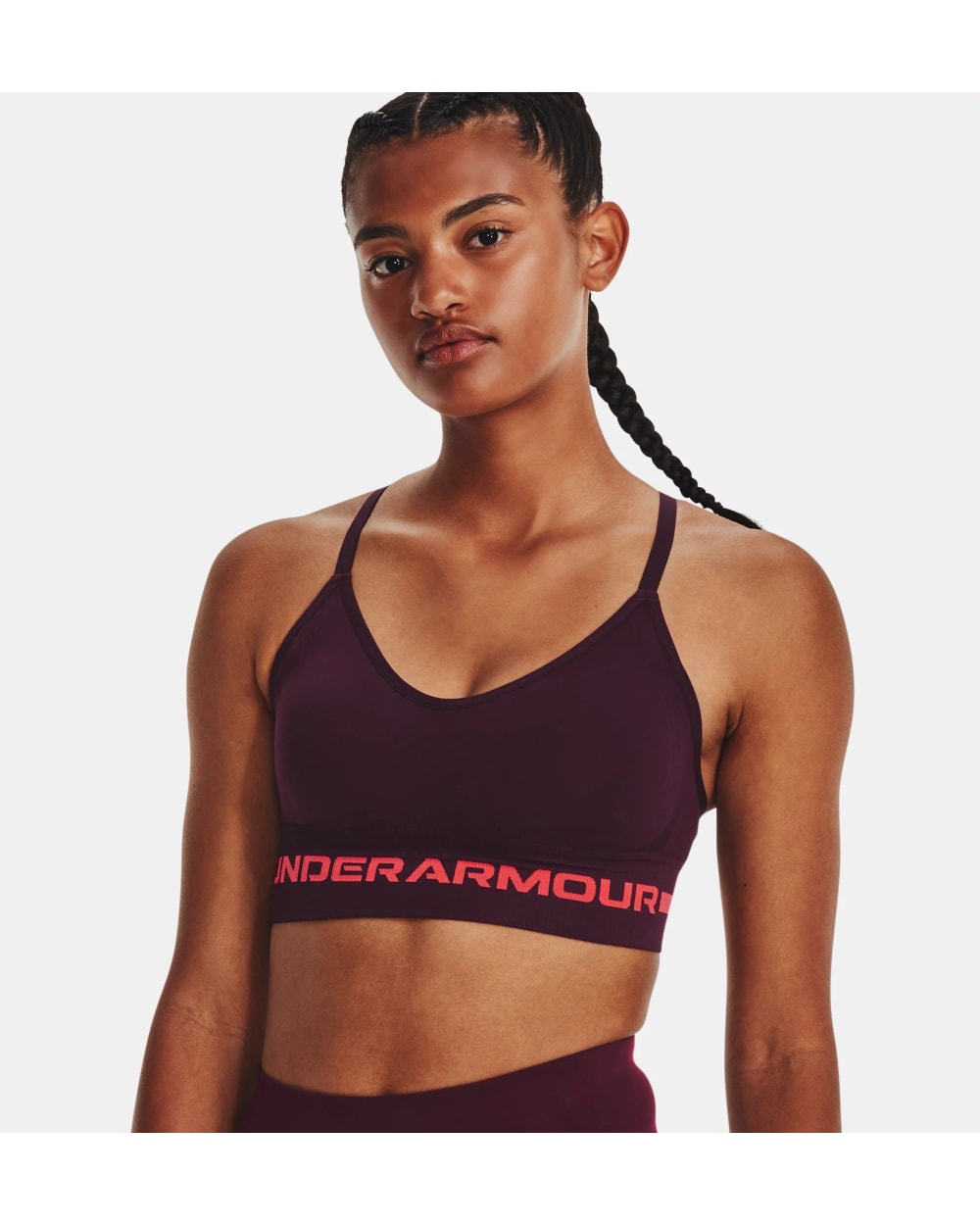 Women's Seamless Low Long Sports Bra