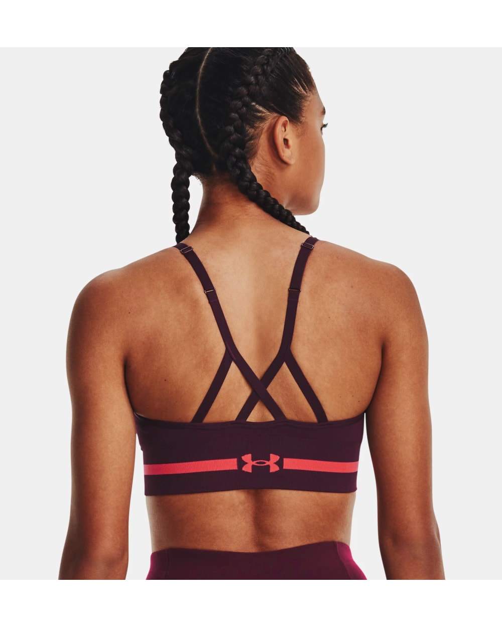 Women's Seamless Low Long Sports Bra