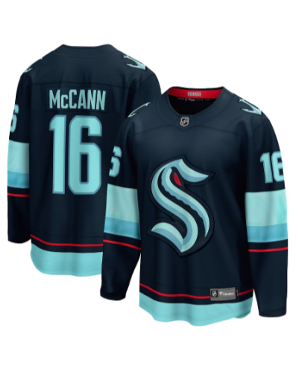Fanatics Seattle Kraken Home Breakaway Player Jersey - Jared McCann