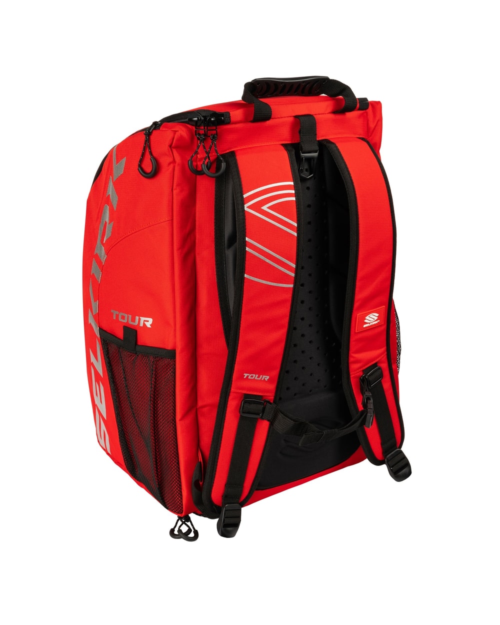 Selkirk Core Line Tour Pickleball Backpack - Red, back view
