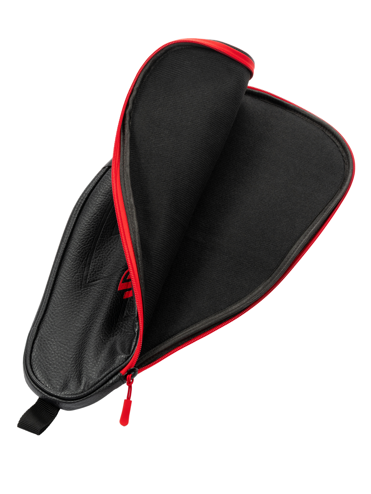 Selkirk Premium Protective Pickleball Paddle Case - Black/Red, open view